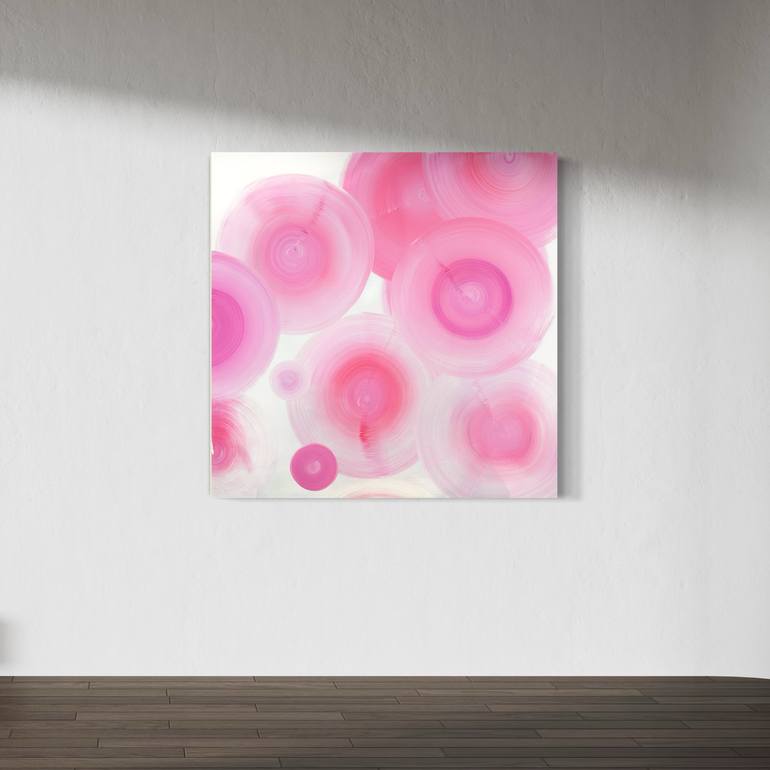 Original Abstract Expressionism Abstract Painting by Yeachin Tsai