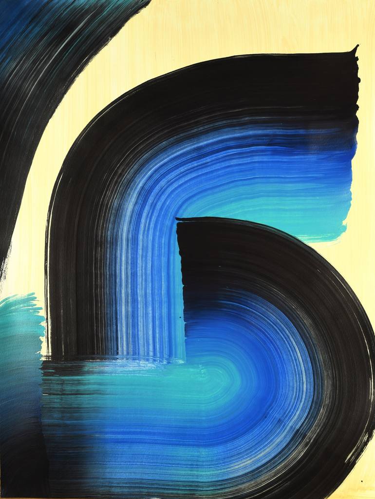 Print of Abstract Expressionism Abstract Paintings by Yeachin Tsai