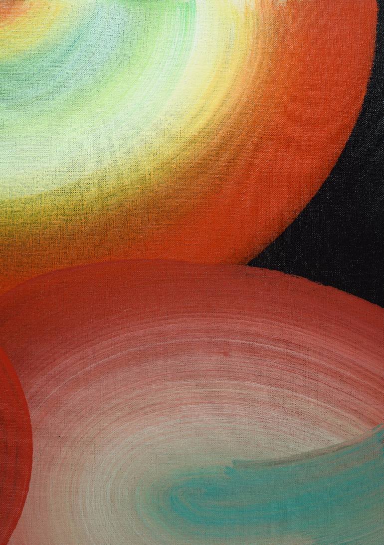Original Abstract Expressionism Abstract Painting by Yeachin Tsai