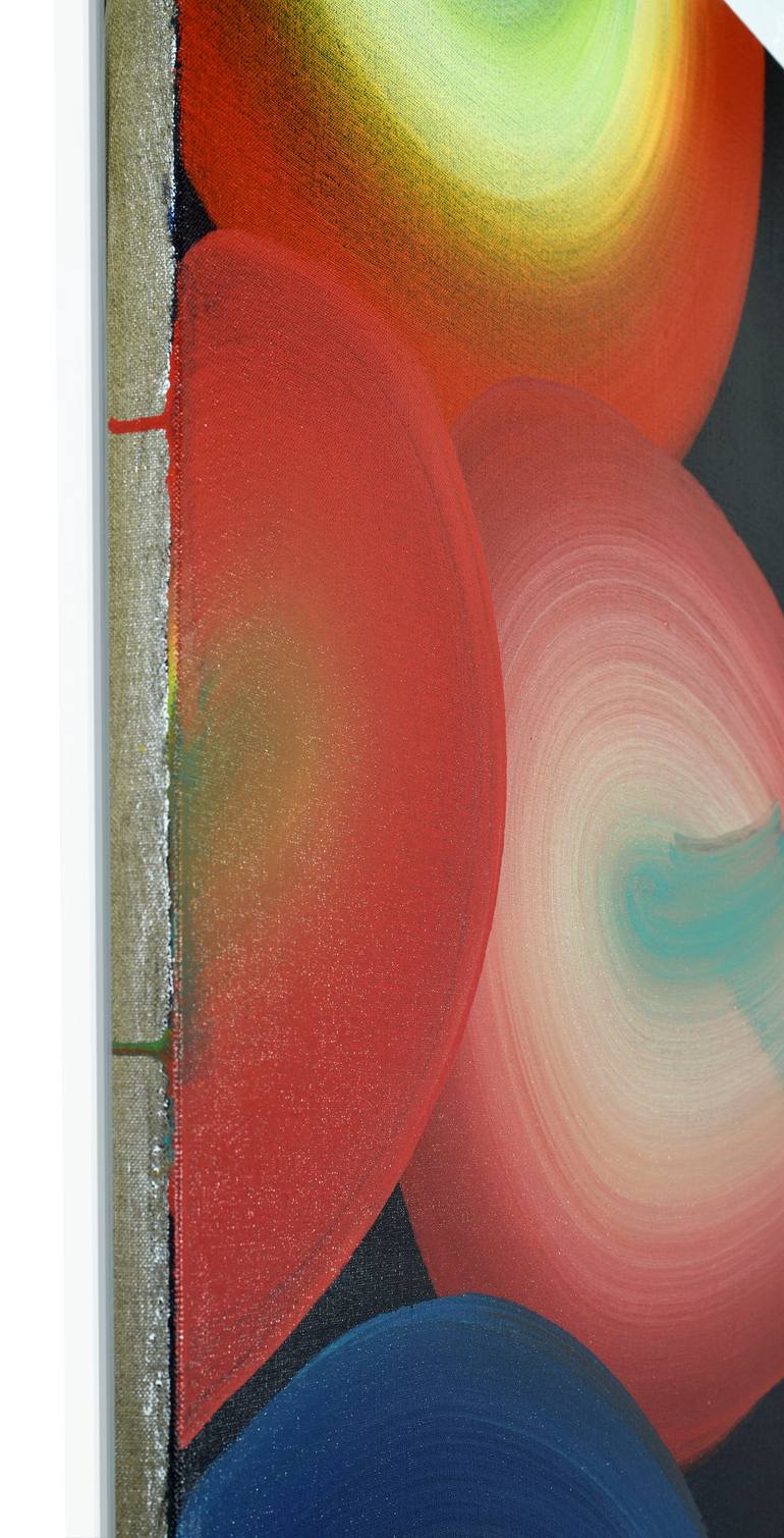 Original Abstract Expressionism Abstract Painting by Yeachin Tsai