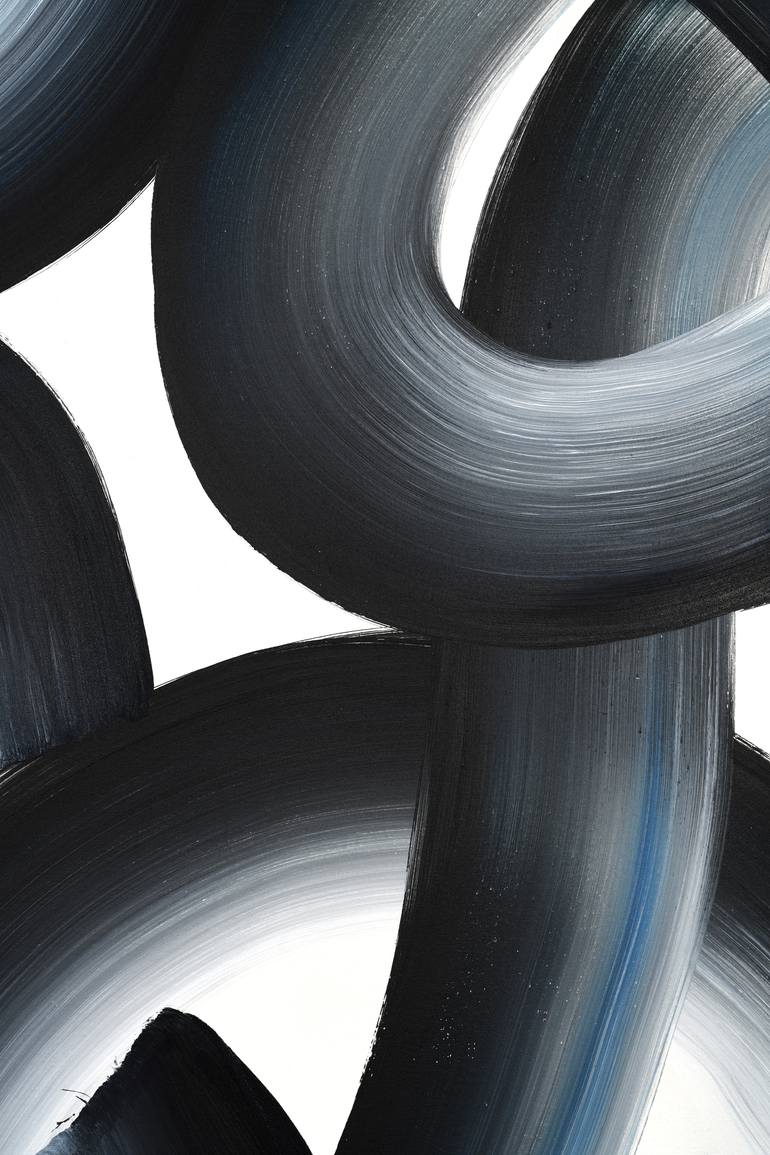 Original Abstract Expressionism Abstract Painting by Yeachin Tsai