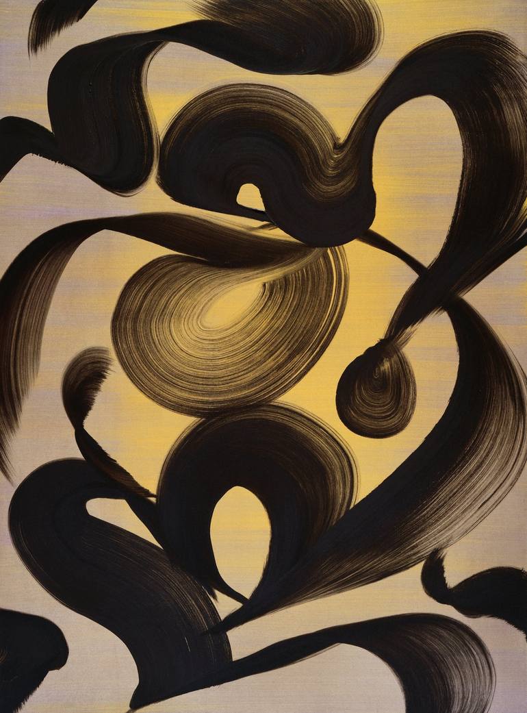 Print of Abstract Expressionism Abstract Paintings by Yeachin Tsai
