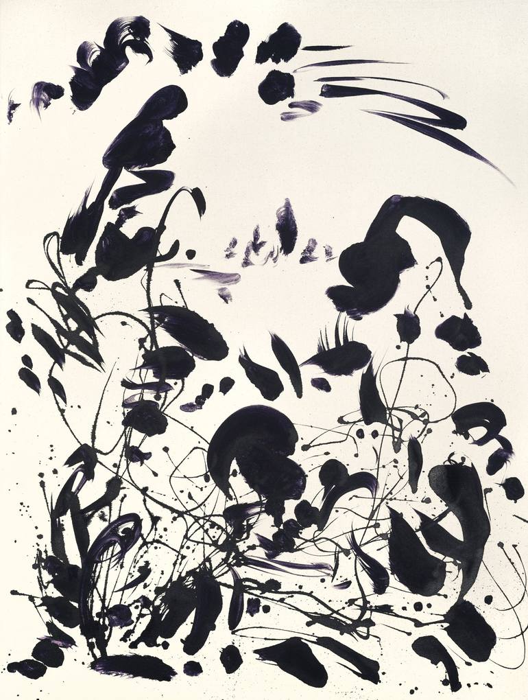 Print of Abstract Expressionism Abstract Paintings by Yeachin Tsai