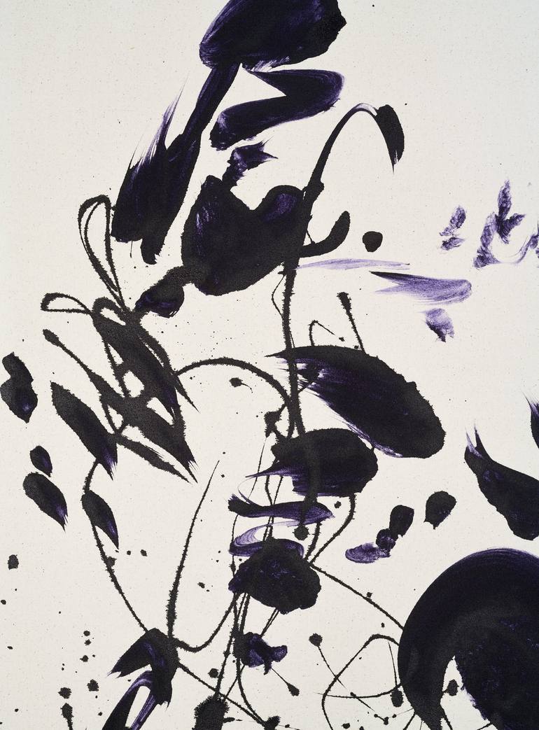 Original Abstract Expressionism Abstract Painting by Yeachin Tsai