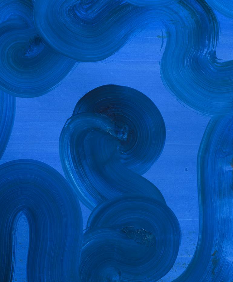 Original Abstract Expressionism Abstract Painting by Yeachin Tsai