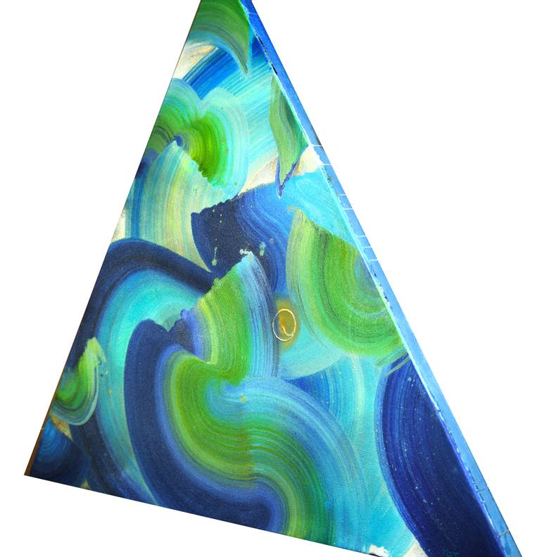 Original Abstract Expressionism Abstract Painting by Yeachin Tsai