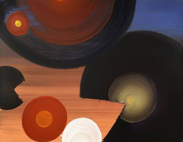 Original Abstract Expressionism Abstract Paintings by Yeachin Tsai