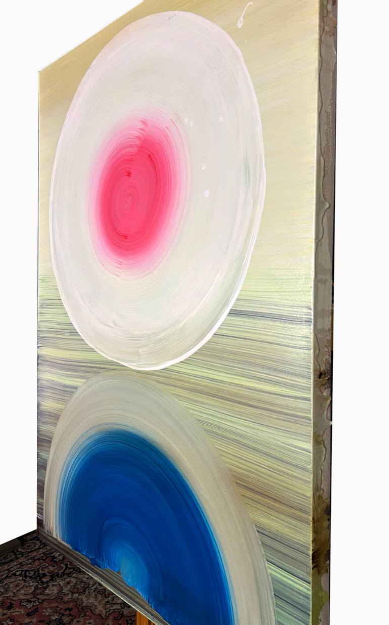Original Abstract Expressionism Abstract Painting by Yeachin Tsai