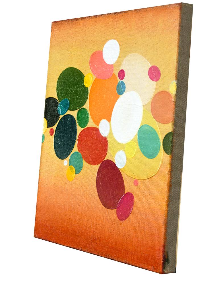 Original Abstract Expressionism Abstract Painting by Yeachin Tsai