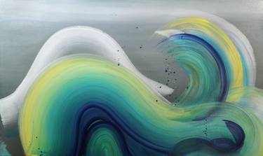 Original Abstract Expressionism Abstract Paintings by Yeachin Tsai
