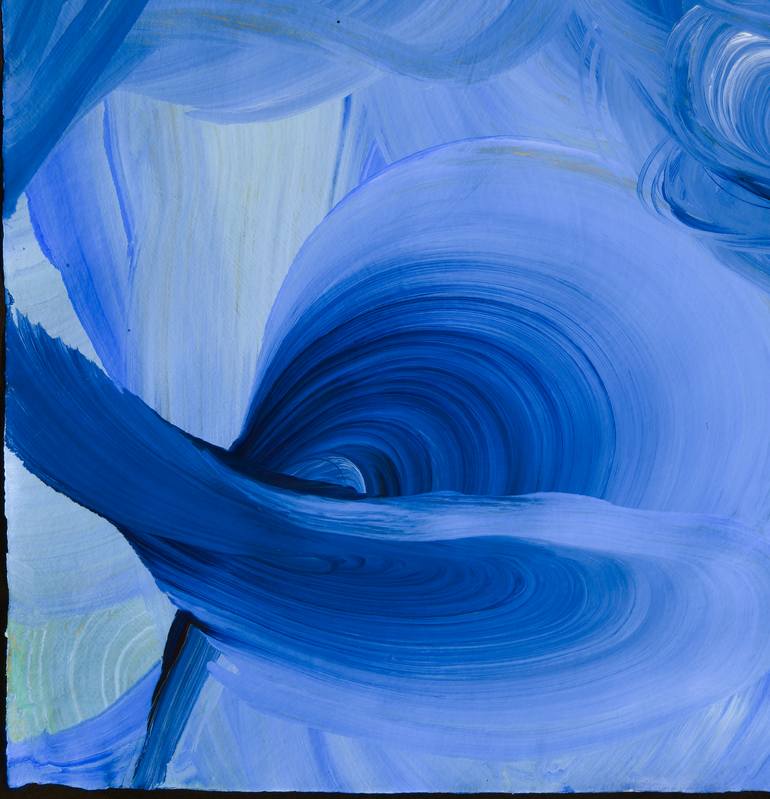 Original Abstract Expressionism Abstract Painting by Yeachin Tsai