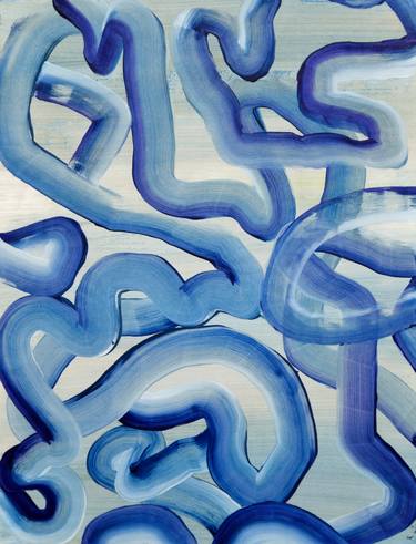 Original Abstract Expressionism Abstract Paintings by Yeachin Tsai