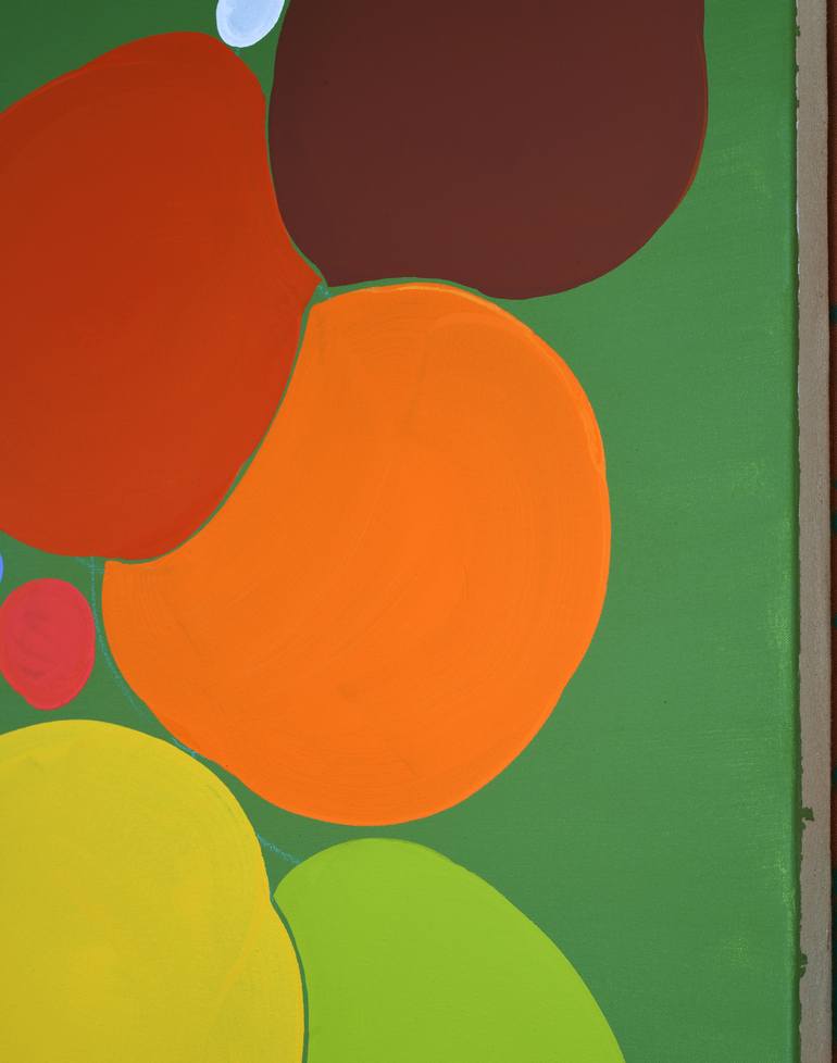 Original Abstract Expressionism Abstract Painting by Yeachin Tsai