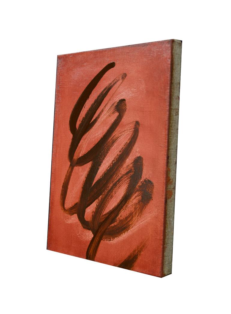 Original Abstract Expressionism Abstract Painting by Yeachin Tsai