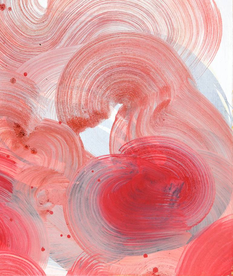 Original Abstract Expressionism Abstract Painting by Yeachin Tsai