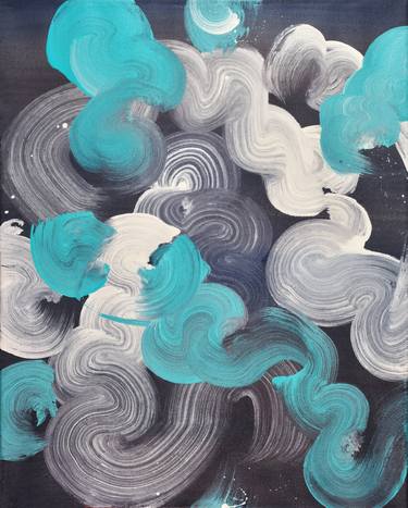 Original Abstract Paintings by Yeachin Tsai