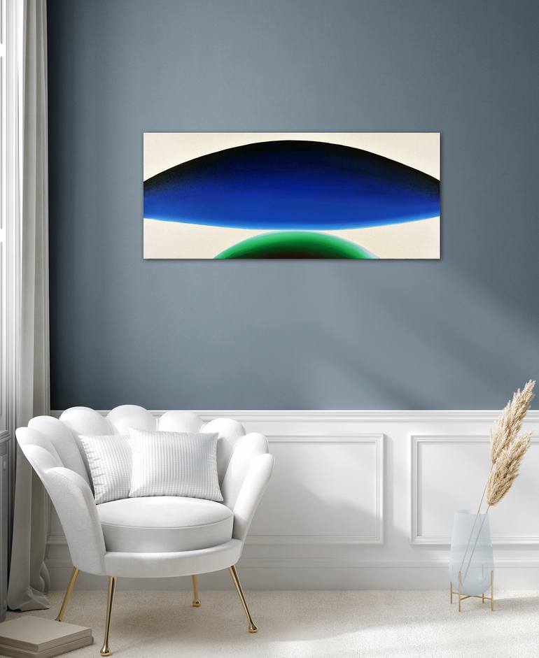 Original Abstract Expressionism Abstract Painting by Yeachin Tsai