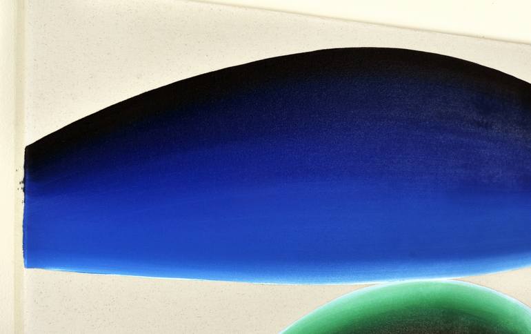 Original Abstract Expressionism Abstract Painting by Yeachin Tsai