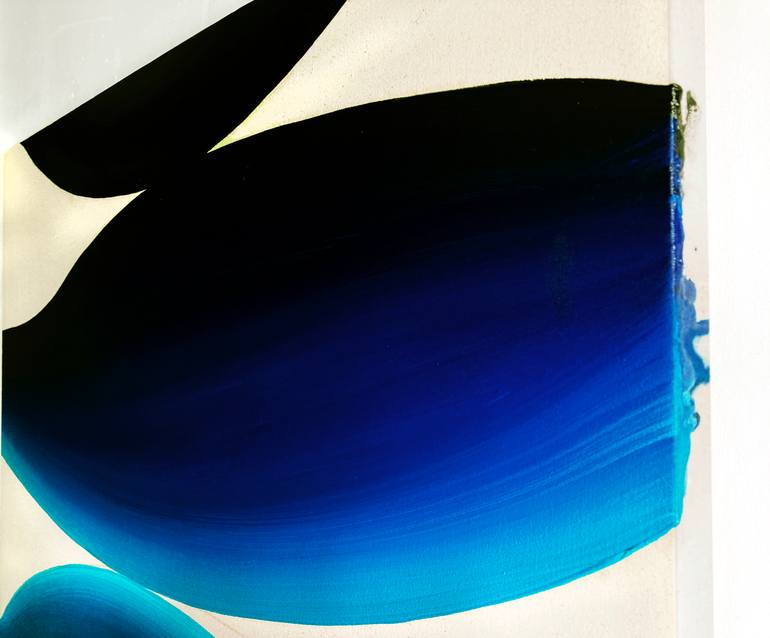 Original Abstract Expressionism Abstract Painting by Yeachin Tsai