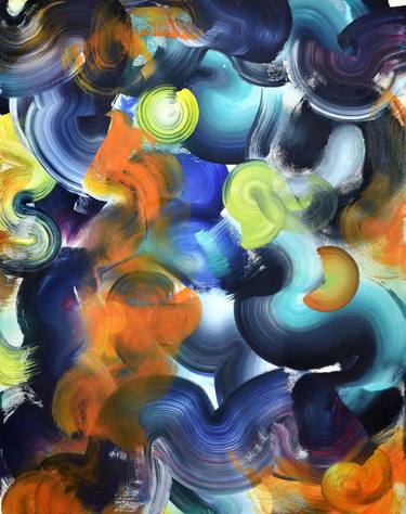 Original Abstract Paintings by Yeachin Tsai