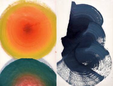 Original Abstract Expressionism Abstract Paintings by Yeachin Tsai