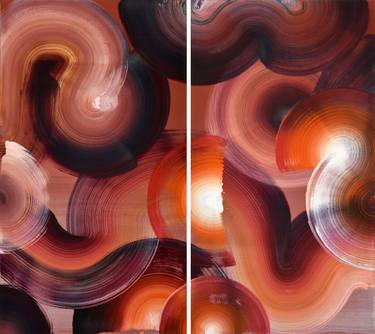 Dance of Phoenix (Diptych) thumb