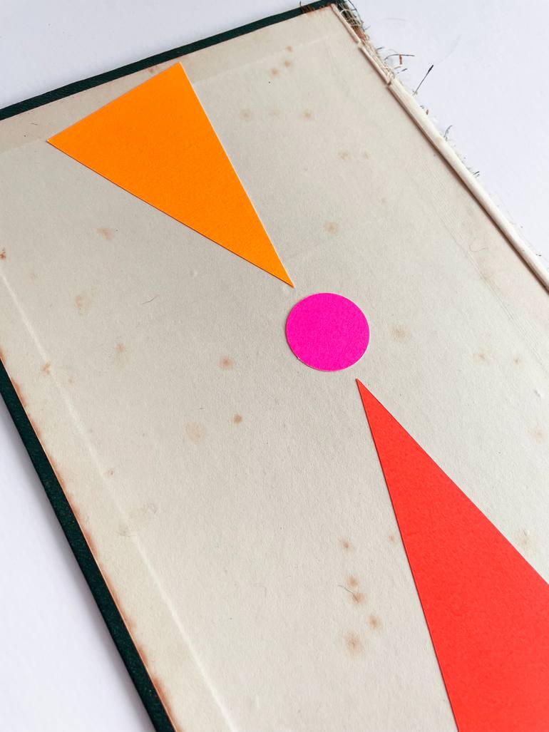 Original Contemporary Abstract Collage by Cassia Beck