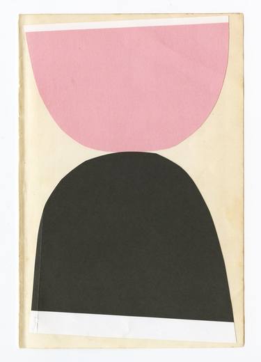 Original Contemporary Abstract Collage by Cassia Beck