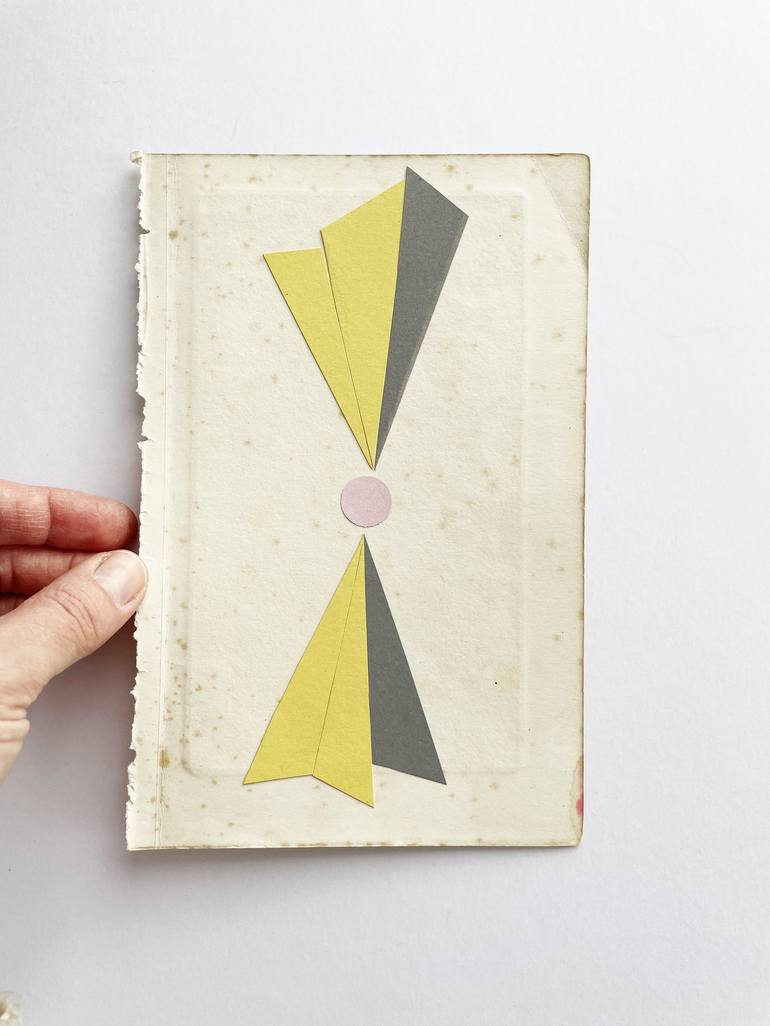 Original Contemporary Abstract Collage by Cassia Beck