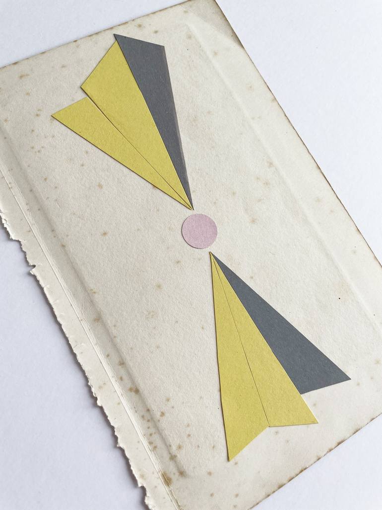 Original Contemporary Abstract Collage by Cassia Beck