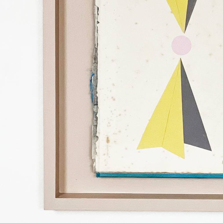 Original Art Deco Abstract Collage by Cassia Beck