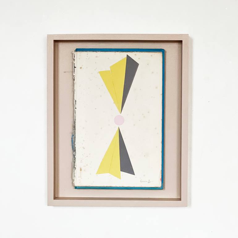 Original Art Deco Abstract Collage by Cassia Beck