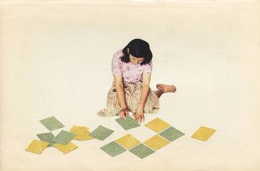 Original Contemporary People Collage by Cassia Beck