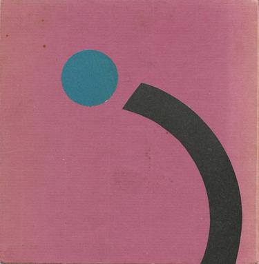 Original Minimalism Abstract Collage by Cassia Beck