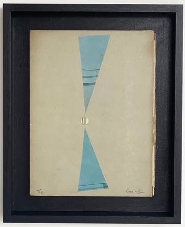 Original Minimalism Abstract Collage by Cassia Beck
