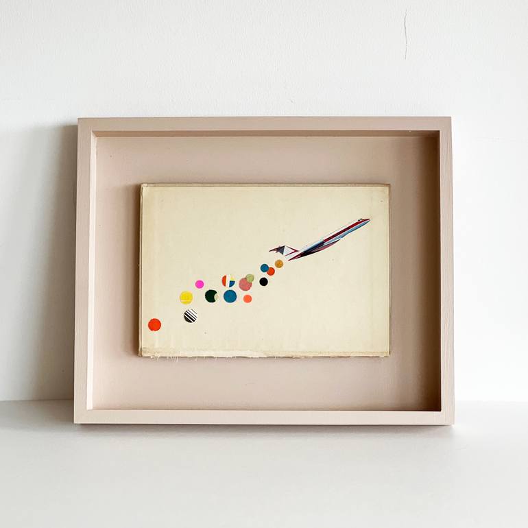 Original Abstract Travel Collage by Cassia Beck