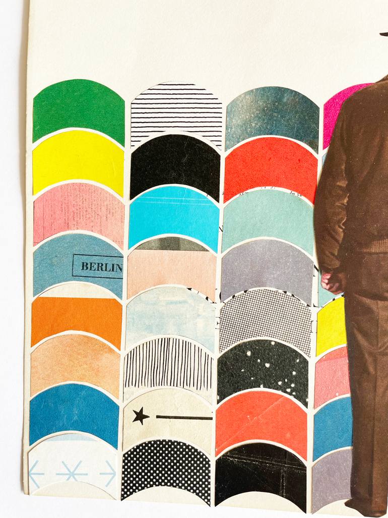 Original Contemporary People Collage by Cassia Beck