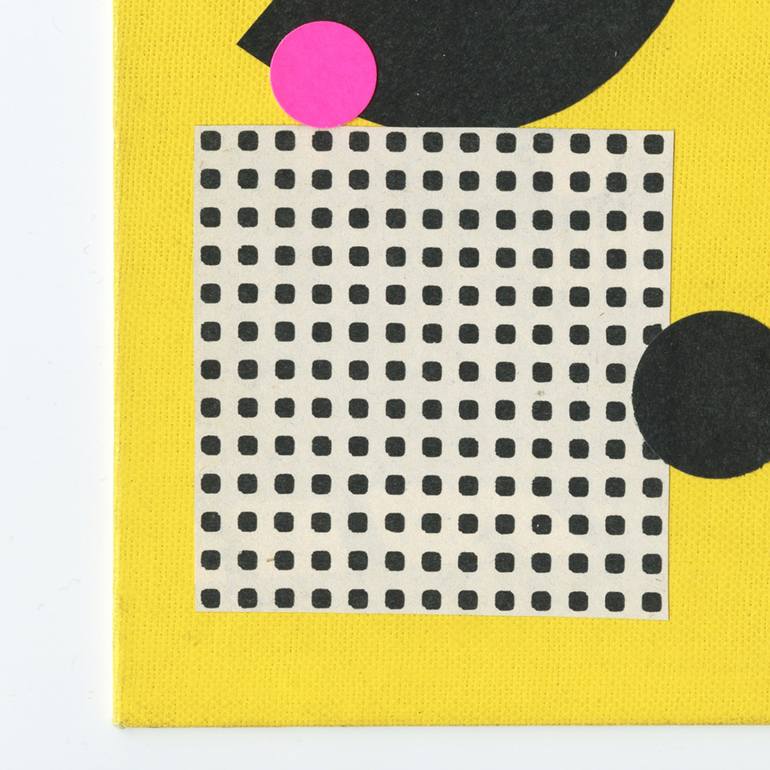 Original Minimalism Abstract Collage by Cassia Beck