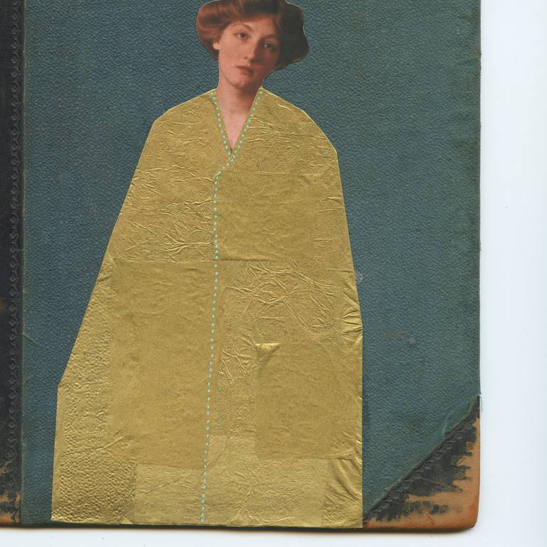 Original Abstract People Collage by Cassia Beck