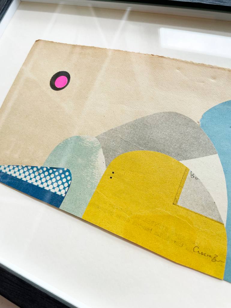 Original Contemporary Landscape Collage by Cassia Beck