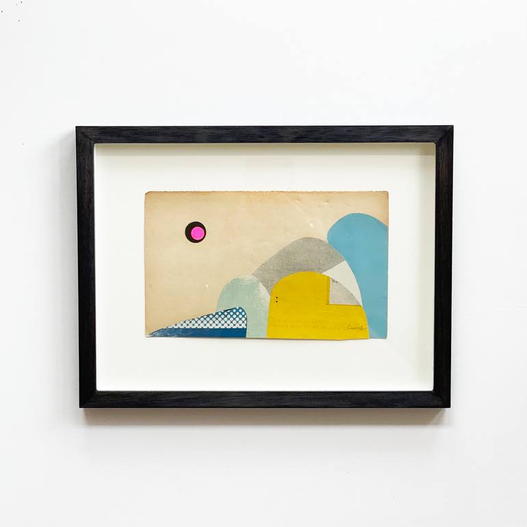Original Contemporary Landscape Collage by Cassia Beck