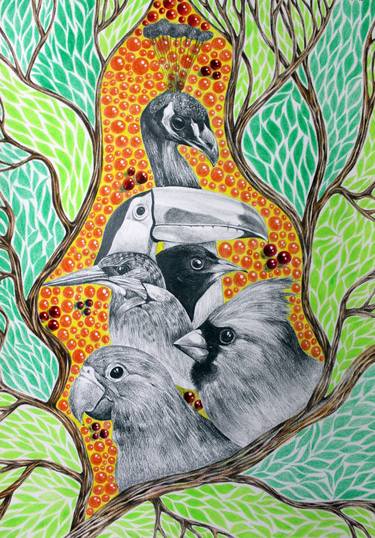 Print of Illustration Nature Drawings by aga kallur