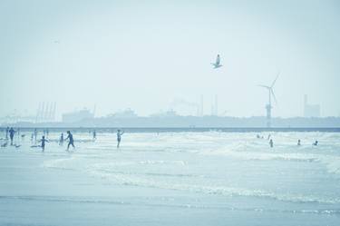 Beach in blue thumb