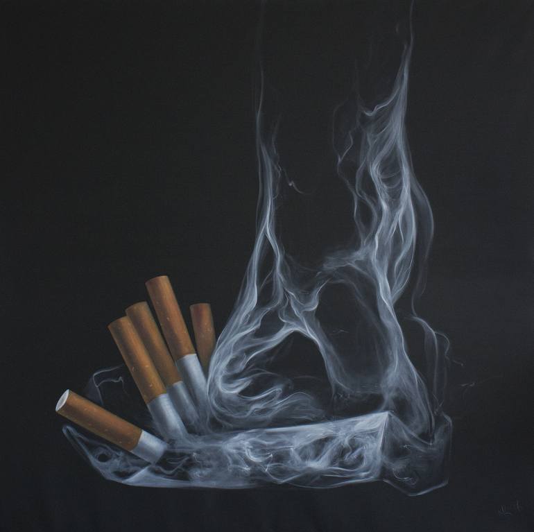 Cigarette Smoking Art