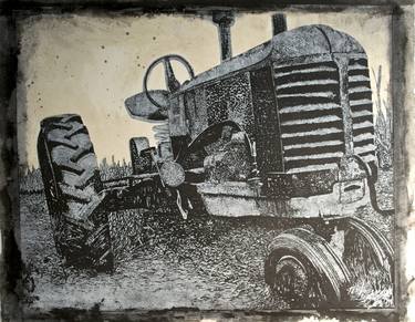 Print of Realism Rural life Printmaking by Shawn Ganther