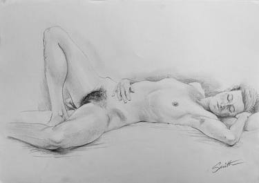 Original Nude Drawings by Bob Smith