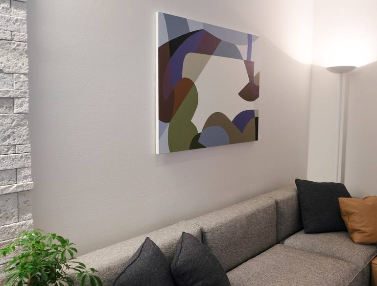 Original Modernism Abstract Painting by Kotaro Machiyama