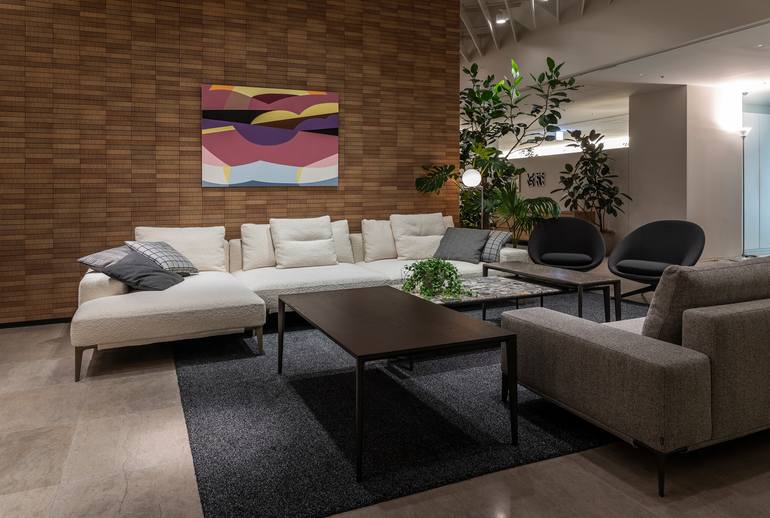 Original Minimalism Abstract Painting by Kotaro Machiyama