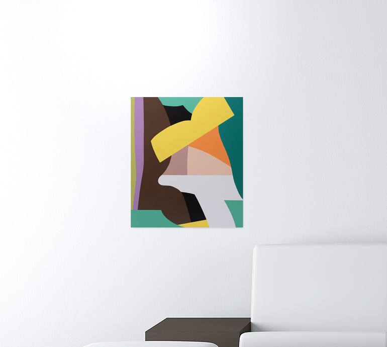Original Minimalism Abstract Painting by Kotaro Machiyama