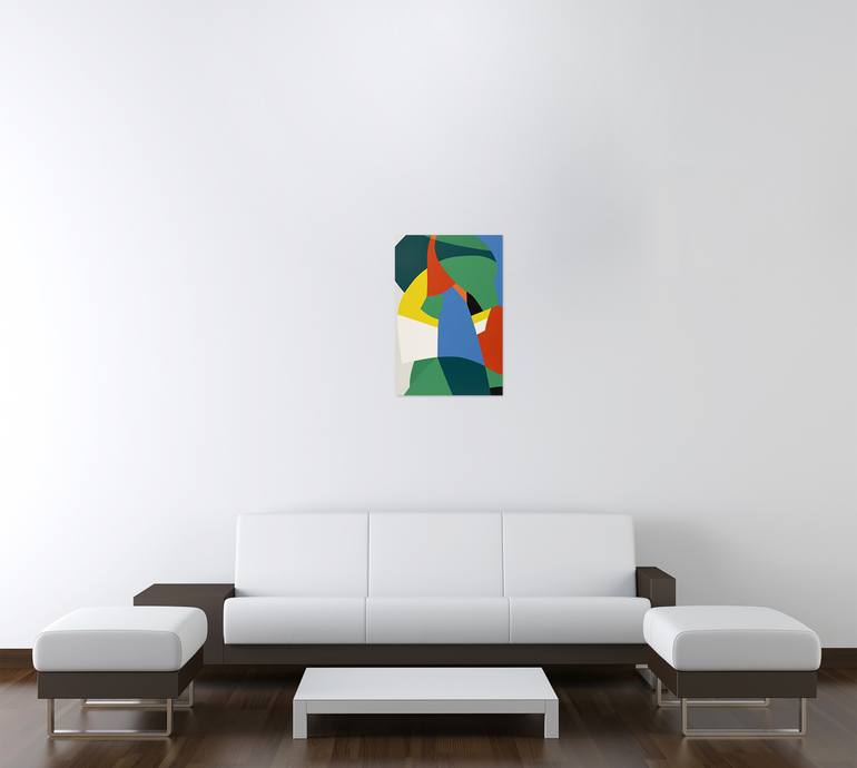Original Minimalism Abstract Painting by Kotaro Machiyama